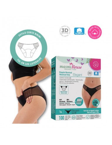 Braguita Menstrual ELEGANT Talla M  de Masmi