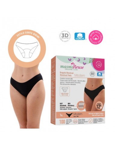 Braguita Menstrual MODERN Talla S  de Masmi