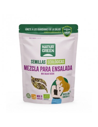 Mezcla 6 Semillas Ensalada Bio 200 g Doypack 200 g de Naturgreen