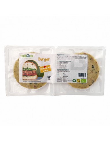 Burguer Puerro al curry 160 g de Toobio