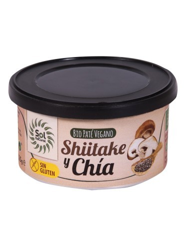 Pack 12 Uds. Paté Shiitake Y Chía Bio 125 g  de Solnatural