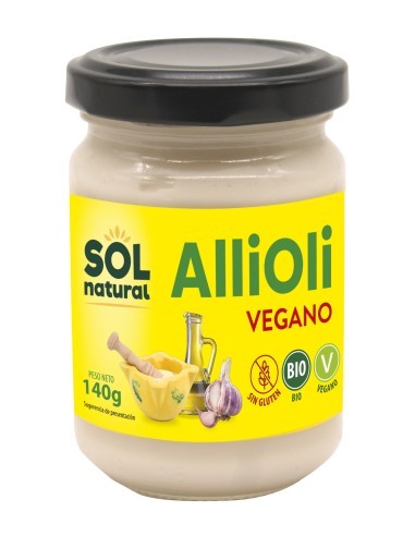 Pack 6 Uds. Allioli Vegano Bio 140 g  de Solnatural