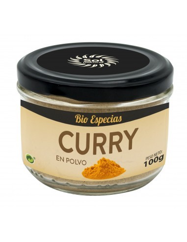 Pack 12 Uds. Curry En Polvo Bio 100 g  de Solnatural