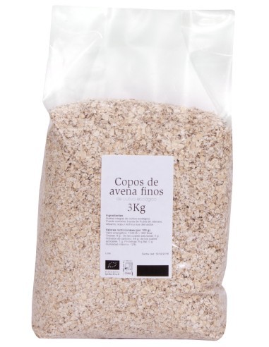 Pack 2 Uds. Copos De Avena Finos Bio 3 kg  de Solnatural