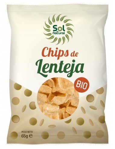 Pack 12 Uds. Chips De Lenteja Bio 65 g  de Solnatural