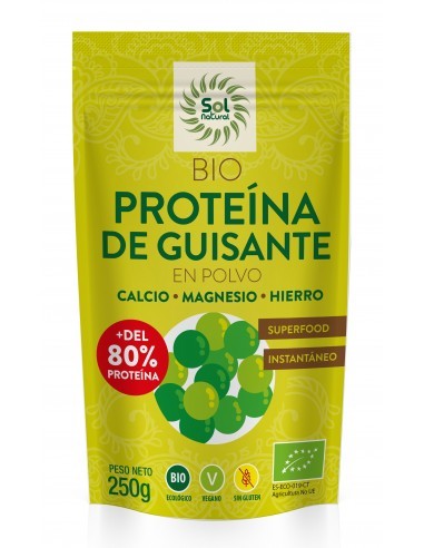 Pack 12 Uds. Proteína De Guisante Bio 250 g  de Solnatural