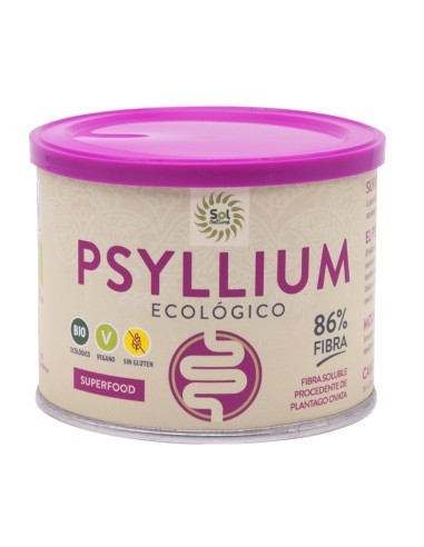 Pack 6 Uds. Psyllium En Polvo 200G Bio 200 g  de Solnatural