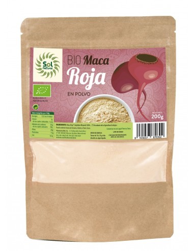 Pack 6 Uds. Maca Roja En Polvo Bio 200 g  de Solnatural