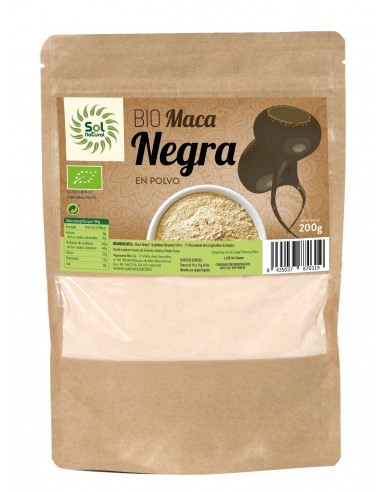 Pack 6 Uds. Maca Negra En Polvo Bio 200 g  de Solnatural