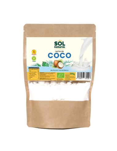 Pack 6 Uds. Leche De Coco En Polvo Bio 200 g  de Solnatural