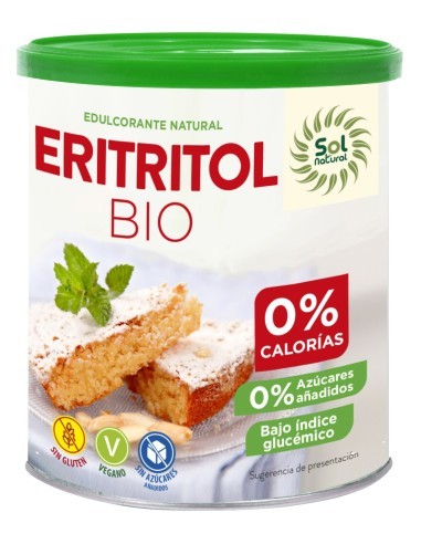 Pack 6 Uds. Eritritol Bio 500 g  de Solnatural