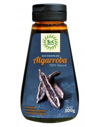 Pack 8 Uds. Sirope De Algarroba Bio 300 g  de Solnatural