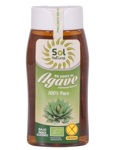 Pack 6 Uds. Sirope De Agave Pequeño Bio 250 ml  de Solnatural