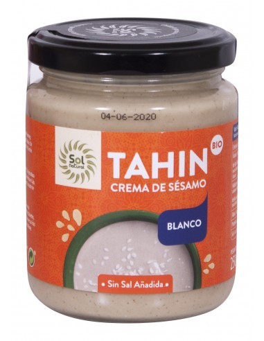 Pack 6 Uds. Tahín Blanco Pequeño Bio 250 g  de Solnatural