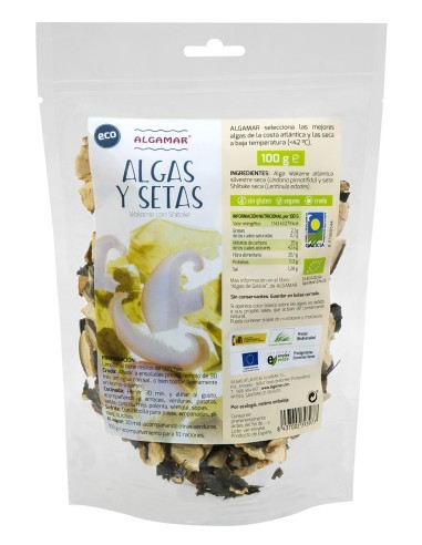 Pack 6 Uds. Algas Y Setas Bio 100 g  de Algamar