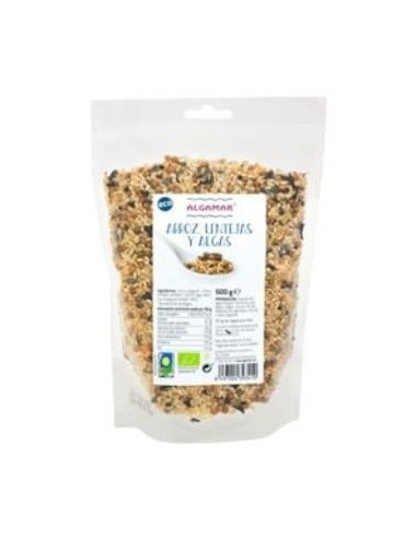 Pack 6 Uds. Arroz, Lentejas Y Algas Bio 500 g  de Algamar