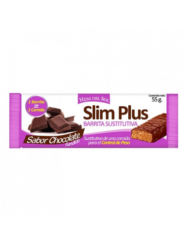 BARRITA SLIM PLUS CHOCOLATE 55