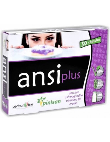 Ansi Plus, Perfect Line, 30 Cáps. de Pinisan