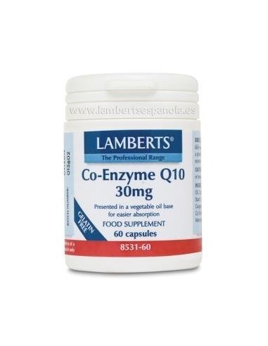 Coenzima Q10 30 mg 60 Caps de Lamberts