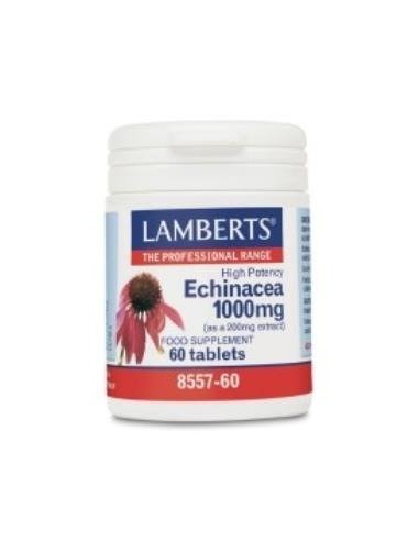 EquinÃ¡cea 1000 mg con Vitamina C y Zinc 60 Tabs de Lamberts