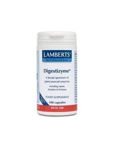 DigestizymeÂ® (Enzimas vegetales) 100 Caps de Lamberts