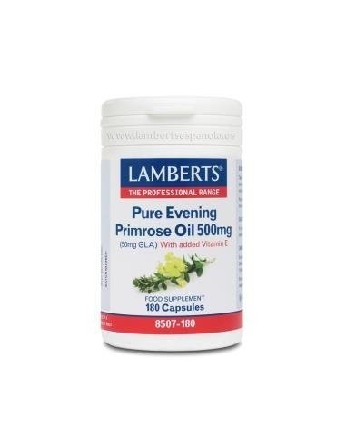 Aceite de PrÃ­mula 500 mg 180 Caps de Lamberts