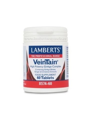 VeintainÂ® (Ginkgo + Canela + Jengibre) 60 Tabs de Lamberts