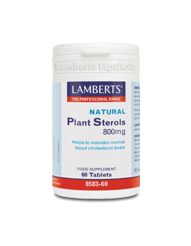 Esteroles Vegetales 800 mg 60 Tabs de Lamberts