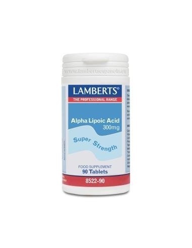 Ãcido Alfa Lipoico 300 mg 90 Tabs de Lamberts