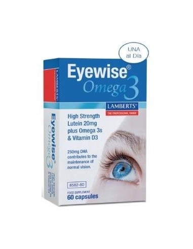 EyewiseÂ® Omega 3 (LuteÃ­na, Zeaxantina. Vit D3) 60 de Lamberts