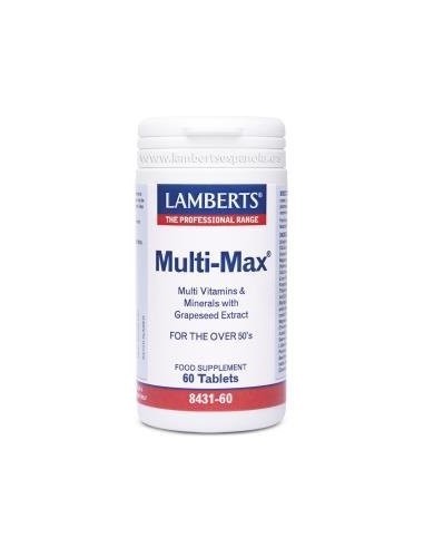 Multi-MaxÂ® (Para Mayores de 50) 60 Tabs de Lamberts