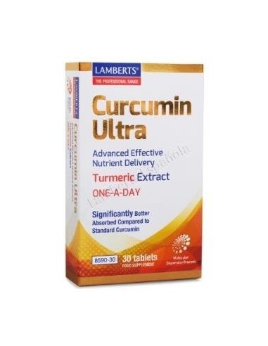 Curcumin Ultra (Una al DÃ­a) 30 de Lamberts