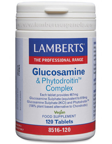 Complejo de Glucosamina y FitodroitinaÂ 120 Tabs de Lamberts