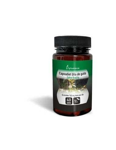 Capsudiet Uña De Gato 40 Cápsulas Vegetales De Plameca