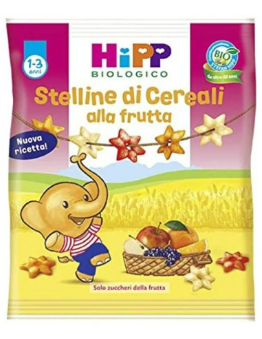 Estrellitas Con Frutas Snack 30 Gramos Bio Sg Hipp