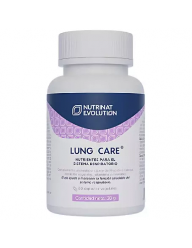 Lung Care 60 Capsulas de Nutrinat Evolution