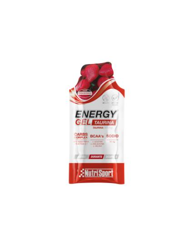 Energy Gel Taurina Fresa 24Uds. Nutrisport