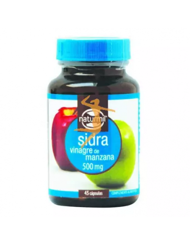 Pack 4x3 uds SIDRA (Vinagre de manzana) 500 mg cápsul