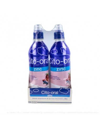 Cito Oral Junior Zinc 500 Ml 2 Botellas de Cito-Oral