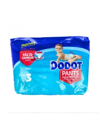 Dodot Pañal Inf Pants T 3 6-11 Kgs 3X37 de Dodot