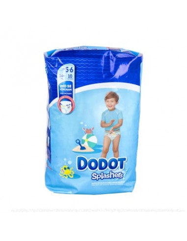 Dodot Pañal Inf Bañador Splashers T-5 +14 Kg 10 Un de Dodot