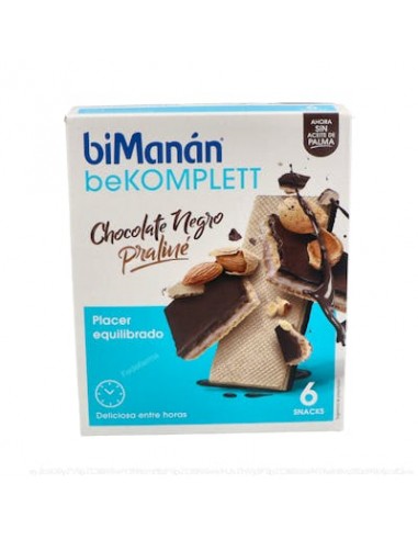 Bimanan Snack Barquillo 0% 6U Choco C/Leche Y Avellanas Tost** de Bimanan