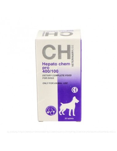 Hepato Chem Pro 400/100 30 Comp Chemical Iberica Vet de Chemical Iberica Vet