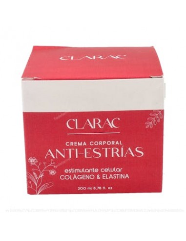 Clarac Elastine Crema Antiestrias 250Ml. de Clarac