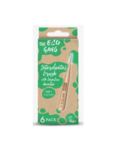 Cepillo Interdental Bambu Nº1 0,4Mm 6Ud. de The Eco Gang