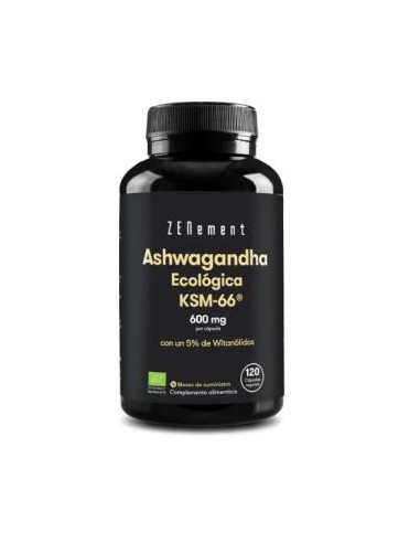 Ashwagandha Ksm-66 120Cap. de Zenement