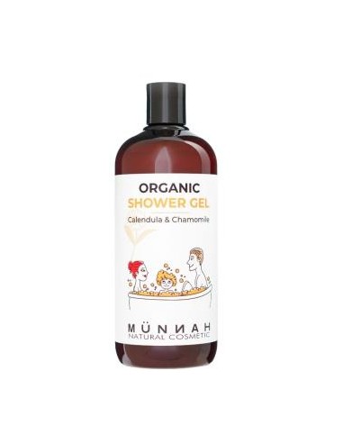 Gel De Ducha Bio Calendula Y Manzanilla 500 Ml de Munnah