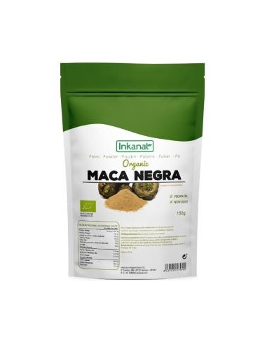 Maca Negra En Polvo Bolsa Bio 150Gr. de Inkanat