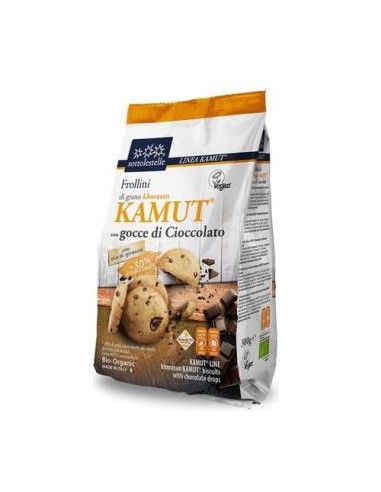 Galleta Kamut Chips Chocolate 300 Gr Bio de Sottolestelle