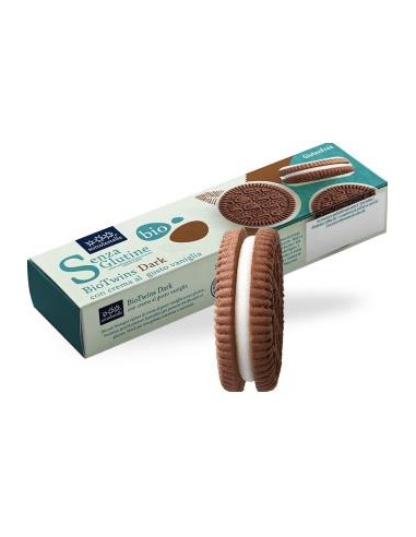 Galleta Biotwins Dark Vainilla 125 Gr Bio Sg de Sottolestelle